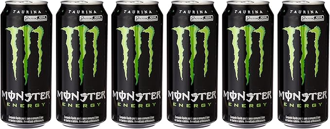Kit 6 Energético Monster Energy com 473ml