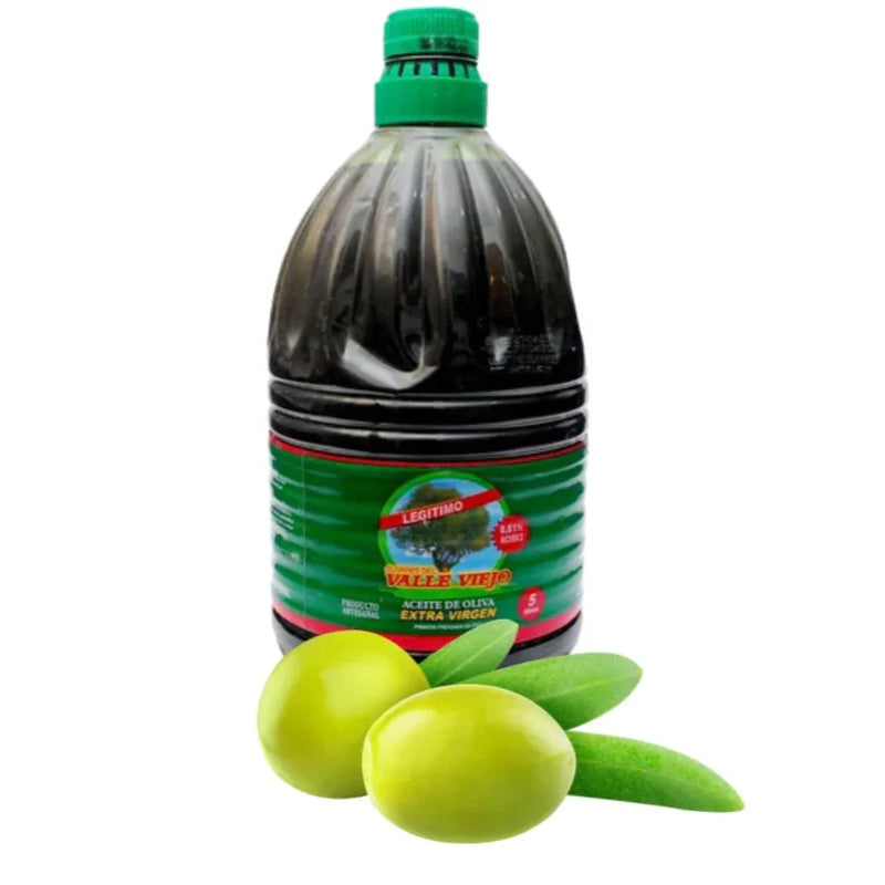 Leve 3 e Pague 2 Azeites de Oliva Argentino - Valle Viejo 5L - LEGÍTIMO - TAMPA VERDE