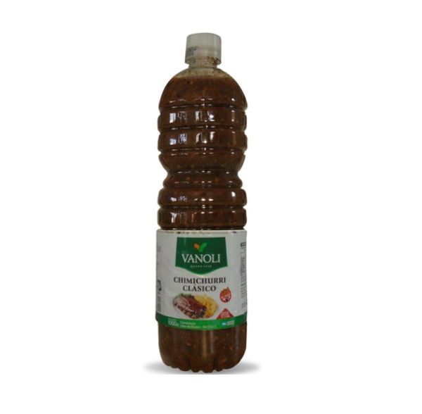 Chimichurri Clássico - Líquido 1L - Vanoli Argentino