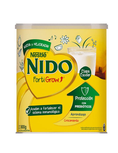 Leite em Pó Nido Fortigrow Nestle Lata 800g - Argentino